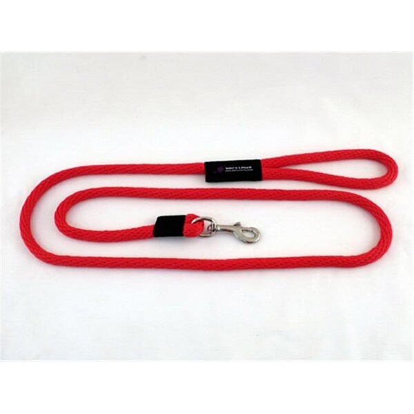 Soft Lines Soft Lines P10606RED Dog Snap Leash 0.37 In. Diameter By 6 Ft. - Red P10606RED - main